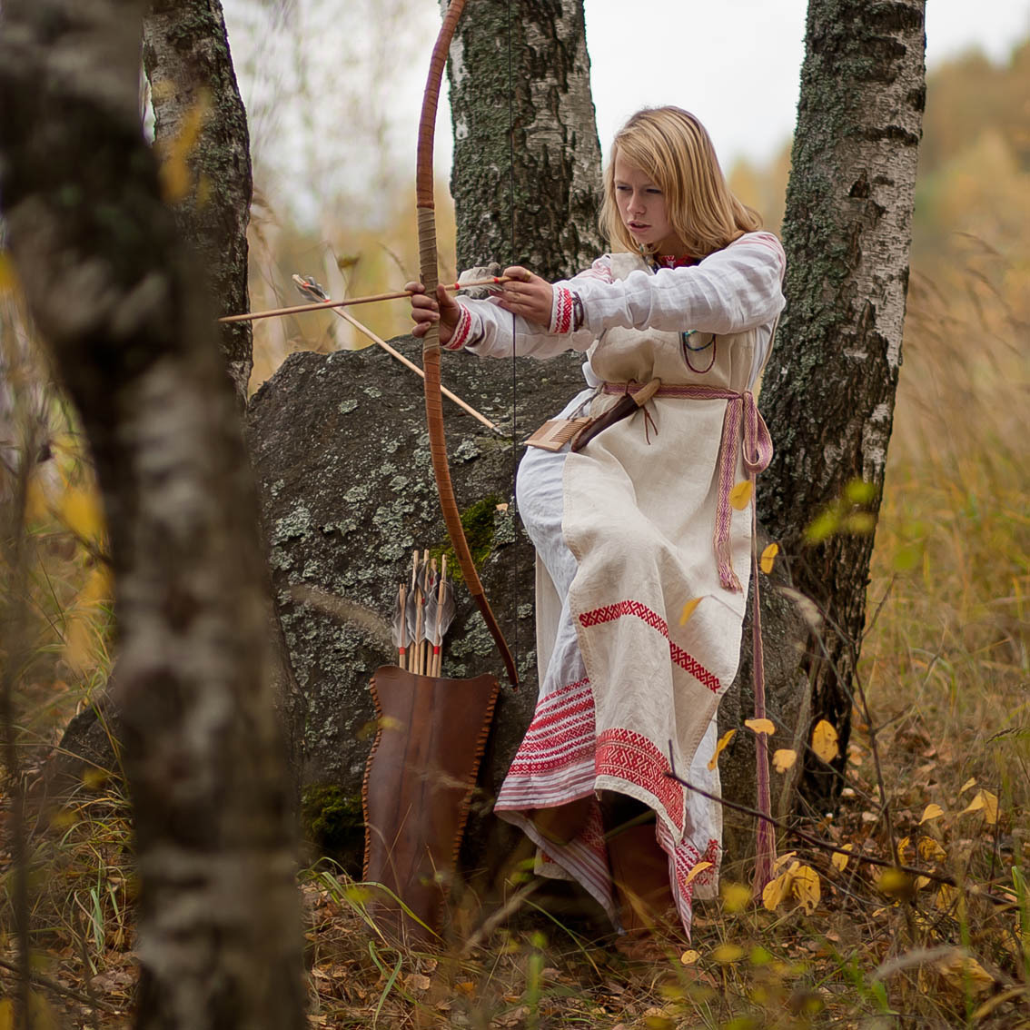 Sexy photo Girls in Slavic costumes in Cochabamba